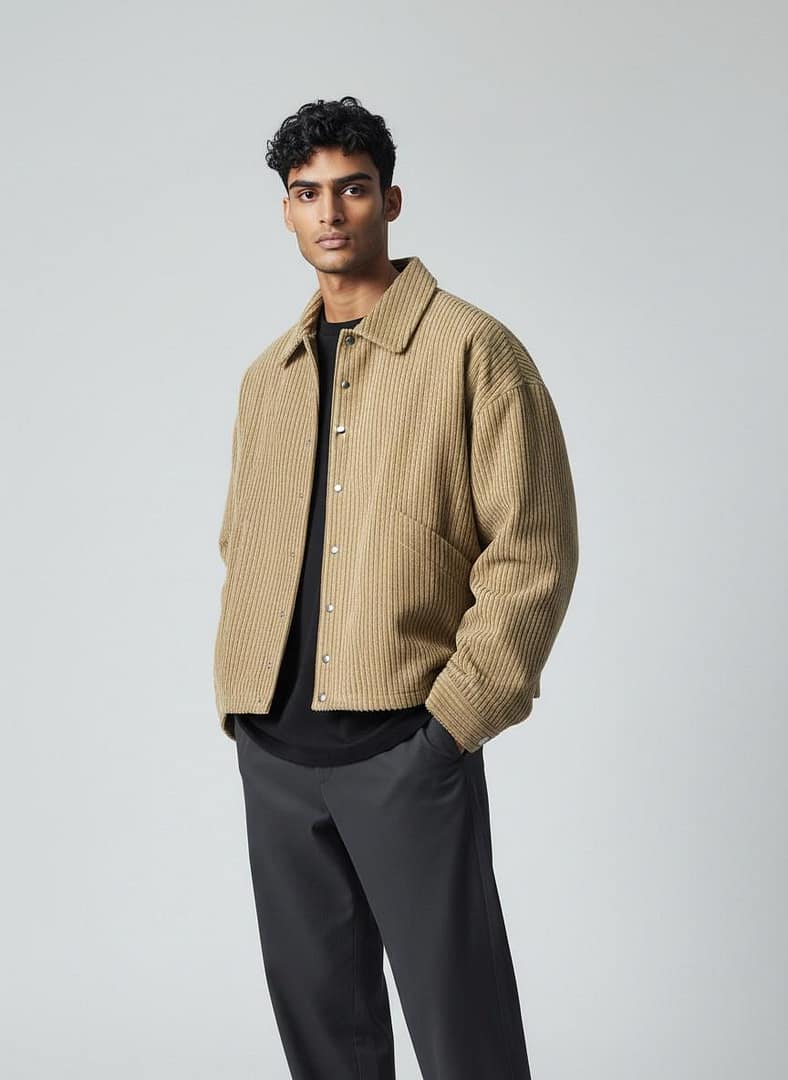 Padded outerwear textum